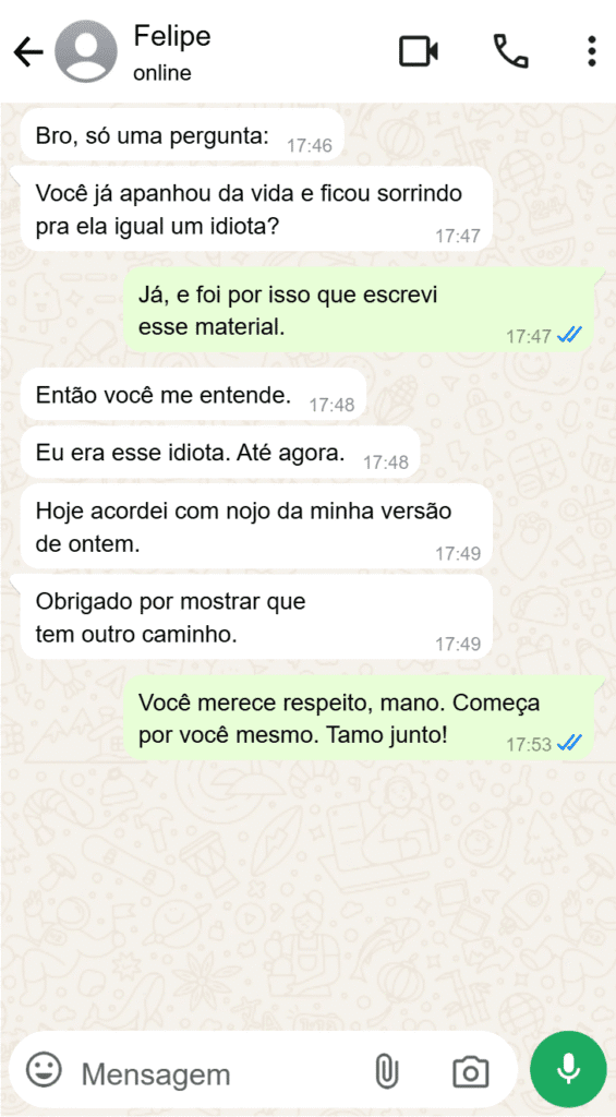 depimento de cliente